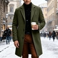 thumbnail image 7 of LONKITO Casual Peacoats for Men Relaxed Fit Long Outerwear Coats with Pockets Fall Winter Clothes, 7 of 7