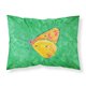 thumbnail image 1 of "Caroline's Treasures 8861 FUNDA DE ALMOHADA Mariposa naranja sobre verde Funda de almohada estándar de tela que absorbe la humedad, grande, multicolor" Caroline's Treasures 8861PILLOWCASE, 1 of 1