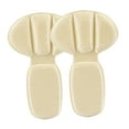 thumbnail image 5 of yuksok 2 in 1 Heel Cushion Pads Anti Slip Oversized Shoes Shoe Pad Shoe Grips Liner Beige Petals, 5 of 9