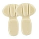 thumbnail image 5 of Almohadillas de talón 2 en 1, ligeras, suaves y antideslizantes, gruesas para el talón. Pétalos beige, 5 of 9