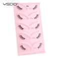 thumbnail image 5 of YSDO 5 Pairs Fluffy Mink False Eyelashes Natural Long Fluffy Lashes Makeup 5pairs M41 Lashes, 5 of 5
