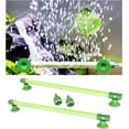 thumbnail image 1 of GHSDFBB 2 Pieces Length Aquarium Air Stone Bubble Wall with Suction Cups, Fish Tank Bubbler Air Bar Tube Bubble Release Diffuser Bar for Fish Tank Air Pump, 1 of 5
