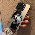 thumbnail image 3 of Funda de teléfono Black Anime Bleachs Kurosaki Ichigo para iPhone 16, 15, 14, 13, 12, 11 Pro Max, X, XR, XSMAX, 8, 7 Plus, cubierta trasera mate de caramelo, 3 of 5