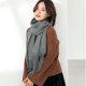 thumbnail image 3 of Bufanda para mujer, chal de invierno con tacto de cachemira, bufandas y chales de invierno de colores lisos y suaves, bufanda larga y suave cálida para invierno, 3 of 5