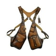 thumbnail image 3 of Bolso de hombro para axilas, bolso tipo chaleco multiusos para fiestas, viajes, cosplay y actividades al aire libre Marrón oscuro, 3 of 8