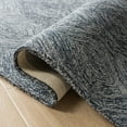 thumbnail image 6 of SAFAVIEH Micro-Loop Catrine Abstract Ogee Wool Runner Rug, Grey/Ivory, 2'3" x 7', 6 of 7