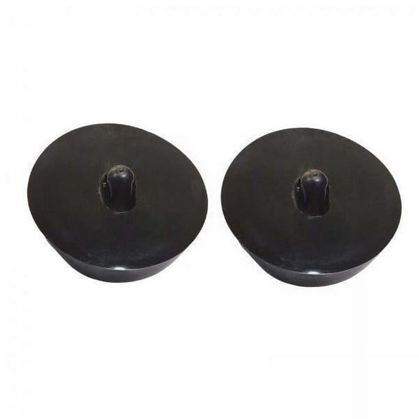 2x 2 Tapones de Desagüe, Tapón de Desagüe para Bañera, Diámetro Duradero de 4,56 Cm a 4,2 Cm, Tapón de Desagüe para Fregadero, Tapón de Desagüe para 2 piezas