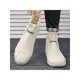 thumbnail image 3 of New Winter Boots For Men, High-Top, Waterproof Leather Surface, Soft And Comfortable, Wear-Resistant, Easy To Wear, Suitable For Outdoor Activities, C, 3 of 4