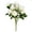 White, variant on Vickerman 17.5" Artificial Pink Rose Bush.
