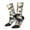 2 Black-2, variant on Exotic Blue Cat Print Adult Socks for Men & Women,Calf Socks, Ankle Socks,Boots Socks,Breathable Casual Sock,Unisex Crew Socks