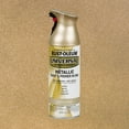 thumbnail image 3 of (2 pack) Gilded Brass, Rust-Oleum Universal All Surface Interior/Exterior Metallic Spray Paint, 11 oz, 3 of 12