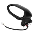 thumbnail image 4 of Side Door Mirror, ABS Shell Glossy Balck Power Heated Mirror Weatherproof Blind Spot Monitoring with Turn Signal for Auto Left,Right, 4 of 7