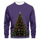 thumbnail image 2 of Sudaderas sin capucha para hombre, estilo casual, a la moda, con cuello redondo, estampado, de manga larga, blusas de manga larga y cuello redondo, blusas de poliéster para hombre, 2 of 4