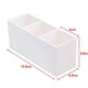 thumbnail image 2 of Three Compartment Acrylic Makeup Brush Holder Organizer for Eyebrow Pencil, Lipstick & Office Supplies – Desktop Storage Box –, 2 of 5