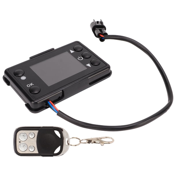 Interruptor de Monitor LCD ANGGREK Modo Manual 12V 24V Controlador de Calentador de Estacionamiento