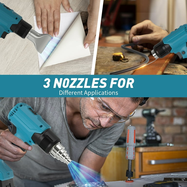 Heat gun on resin: nozzles, tips or attachments & the different wave and  cell effects they make. 