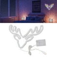 thumbnail image 1 of Elk Neon Light LED Sign With USB Battery Powered Bedroom Wall Decor Ornaments For Christmas Holiday, 1 of 8