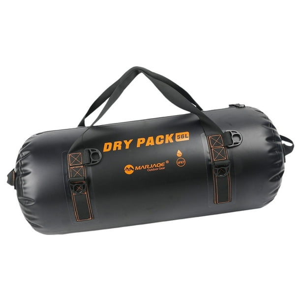 Bolsas de lona impermeables Bolsas de lona de viaje Correas de hombro Bolsa de aventura Mochila 56L Diametro 32cm Yuyangstore Bolsa impermeable Bodega Aurrera en linea