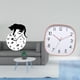thumbnail image 2 of Reloj de pared,Reloj de pared de gato para sala de estar,dormitorio decorativo.,Reloj colgante de pared para cocina y baño moderno,Reloj de pared,Reloj de pared digital grande y sencillo para, 2 of 8