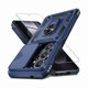 thumbnail image 1 of Chenchen Compatible with Samsung Galaxy S26 Ultra Case Built in Slide Camera Lens Cover+Screen Protector+Finger Ring Holder Kickstand,Heavy Duty Shockproof Full Body Phone Cover,2026 Blue, 1 of 1