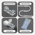 thumbnail image 3 of 20 Pcs Cable Clips Clear Cable Management TV PC Wire Holder Desk Cord Organizer, 3 of 13