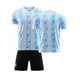 thumbnail image 2 of Maillot Enfant de Football, Maillots Domicile et Extérieur Soccer Jersey, Nr.10 Garçon Vêtements de Football Tee Shirt, Short avec Chaussette, 2 of 5