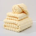 thumbnail image 4 of BINGLI Thick Coral Fleece Bath Towel, Ultra Soft & Highly Absorbent Quick-Dry Bath Sheet, Plush Microfiber Towel for Adults, Women, Men, Spa, Beach and Gift Ideas, 4 of 4