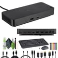 thumbnail image 1 of Dell WD25 Station d'Accueil Pro USB-C avec 2x DisplayPort 1.4, HDMI 2.1, 100W Power Delivery, 2.5GbE RJ45, Support d'Affichage 6K, Compatible avec Windows/macOS/Linux Bundle avec Accessoires, 1 of 9