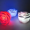 thumbnail image 4 of Fairnull Waterproof Floating Rose Flower Color Changing LED Night Light Home Party Decor, 4 of 7