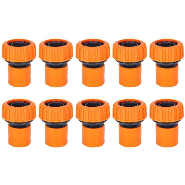 Kit de conector de manguera de plástico de 10 piezas para acoplamientos y adaptadores de riego rápido Juego de conexión rápida para manguera de jardín