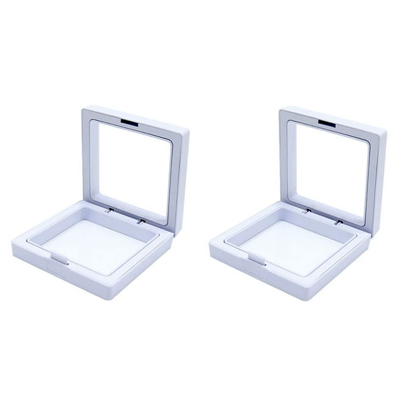 2 Pcs Nail Storage Box Boxes Pipa Tape Holder Fake Nails Earrings Manicure Organizers Child