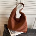 thumbnail image 4 of Women Suede Shoulder Bag Fall Winter Fashion Crossbody Purse Handbag Tote, 4 of 6