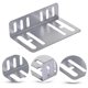 thumbnail image 3 of 2 Din Car Radio Installation Kit Universal MP5 Mounting Accessories Holder Support 2 Bracket 4Screw Quick Installation Tools, 3 of 5