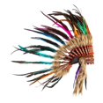 thumbnail image 2 of Tocado de plumas, accesorios para fotos, decoración para cabello de adultos, tocado americano, 2 of 8