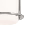 thumbnail image 3 of 52596PN Kichler Lighting Brit - 1 Light Flush Mount-7.75 Inches Tall and 7.25 Inches Wide-Polished Nickel Finish, 3 of 3