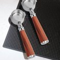 thumbnail image 4 of Coffee Portafilter, Wood Handle Portafilter Washable Stainless Steel Wooden Handle Detachable  For 2 Ear Coffee Machine, 4 of 7