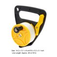 thumbnail image 5 of Tolla de cuerda de buceo con mango Tapón Profesiones Línea Renuadora Kayak Trolley Paracord Titular de carrete Rueda Snorkel Agua Deportes Amarillo Eigraketly OD002622-02B, 5 of 5