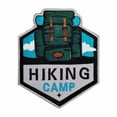 thumbnail image 1 of Less Than 5 Stickers Finally Home Patch Never Stop Exploring | Outdoor Backpack Patch Hiking Patch Nature Badge Badge, 1 of 5