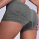 thumbnail image 3 of Jacenvly New Yoga Shorts for Women Summer Fashion Solid High Waisted Yoga Shorts Stretchable Elastic Waist Womens Shorts Athletic, 3 of 6