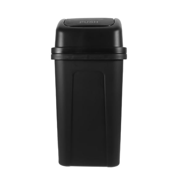 MLINS Bathroom Trash Can with Swing Lid Garbage Can Bathroom Trashcan Garbage Bin for Kitchen