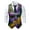 Light Purple, variant on Men Suit Vest Novelty Vests Gothic Formal Waistcoat Vintage Graphic Print Tuxedo Vests for Party 𝐌𝐚𝐫𝐝𝐢 𝐆𝐫𝐚𝐬 Vest Funny Graphic