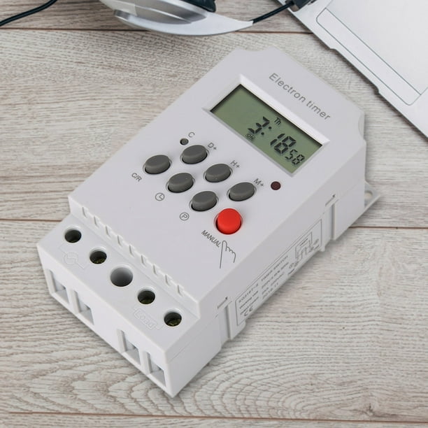 jinnoda AC 220V 25A Programmable Electronic Timer Switch Control KG316T