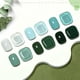 thumbnail image 2 of Set de esmaltes de uñas en gel GAOY Green Dark Forest Green Blue Grey, 2 of 6