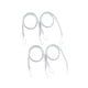 thumbnail image 5 of 4 Piezas de Alzapaños de Cortina Macarena Modernos Gris, 5 of 8