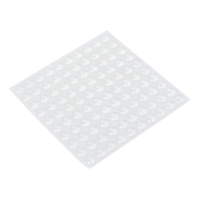 100 PCS Hemisphere Clear Anti Silica Gel Bumper Damper Silicone Feet Pads
