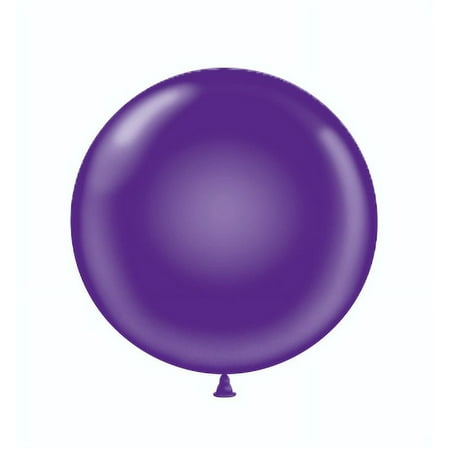 Tuf-Tex 36" Purple Latex Balloons (3 ct)
