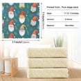 thumbnail image 3 of Ryvnso Gnome Christmas Kitchen Towels Dish Clothes for Drying Dishes Cleaning Absorbent Set of 6, 3 of 9