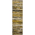 thumbnail image 2 of Addison Rugs Mayfield Premium Machine Washable Transitional Stripes Brown Runner Rug, 2'3" x 7'6", 2 of 6