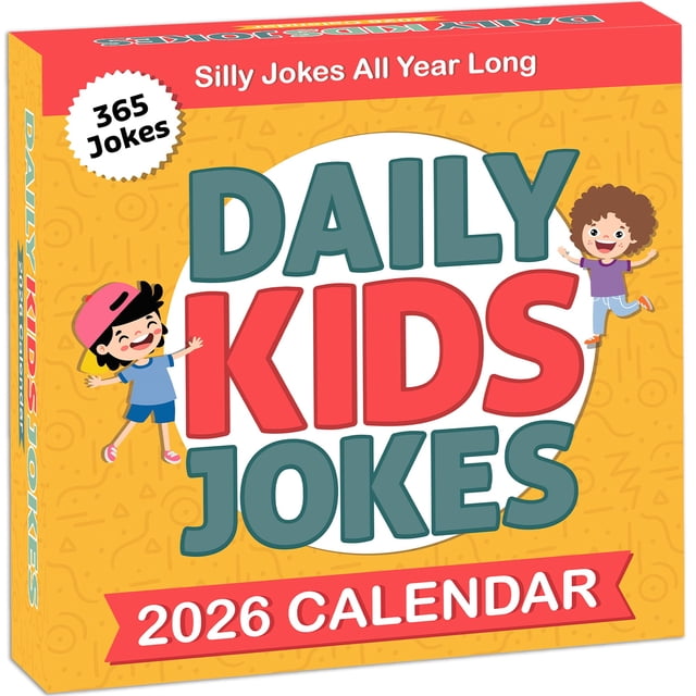 Calendario de chistes para niños Charlie's Treasures 2026: chistes y juegos de palabras diarios