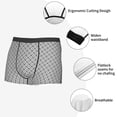 thumbnail image 6 of Naloa Gray Plaid Print Mens Underwear - Boxers for Men, Classic Briefs for Men, 6 of 9